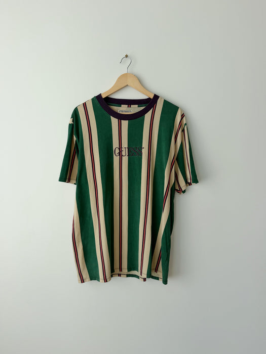 Striped Guess Tee | L/XL