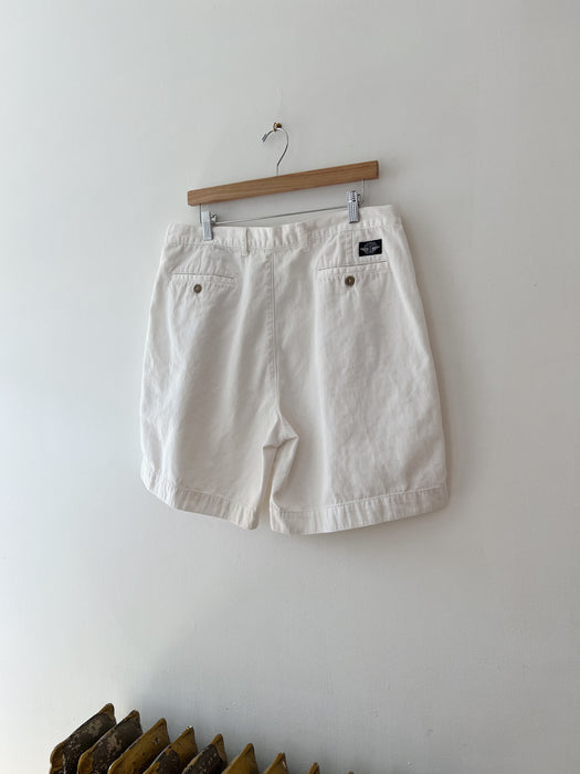 White Trouser Shorts | 34