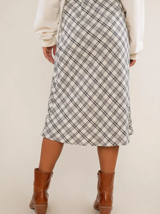 NLT Reina Plaid Skirt