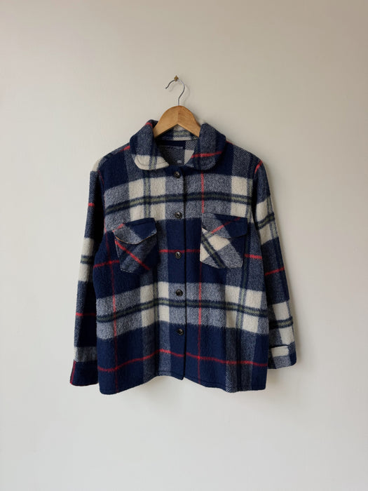 Blue Plaid Jacket | S