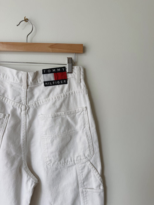 White Tommy Shorts | 29
