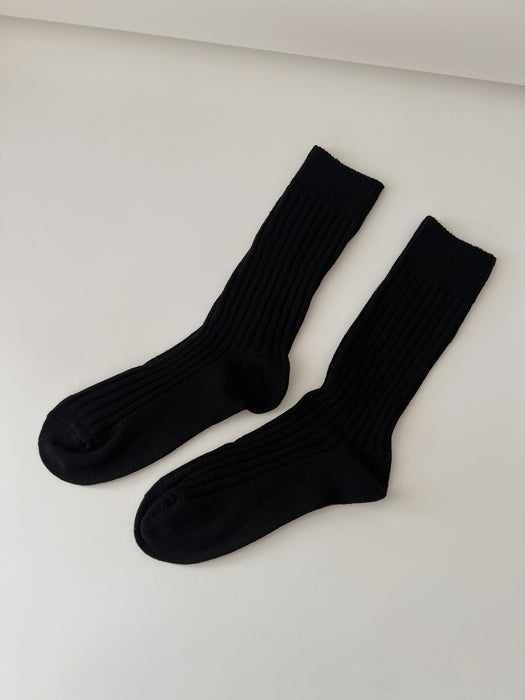 Billy Bamboo Ribbed Cotton Socks