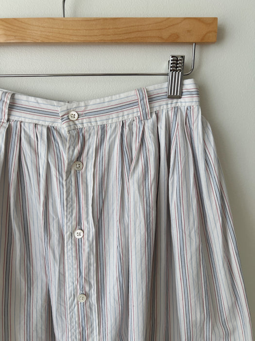 Striped Cotton Skirt | 25