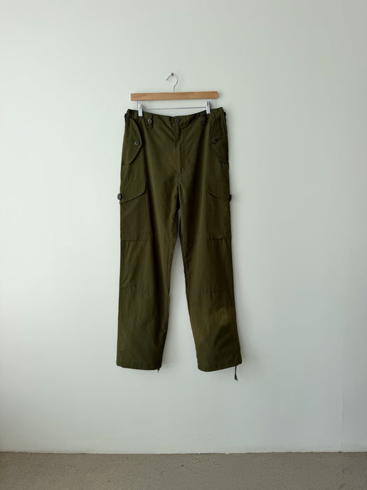 Olive Cargo Pants | 30