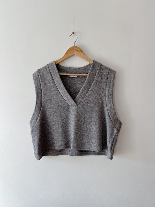 NLT Crop Knit Sweater Vest