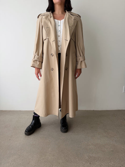 Beige Trench Coat | M
