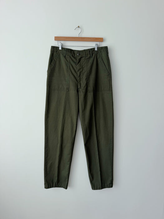 Olive Green Utility Trouser | 34