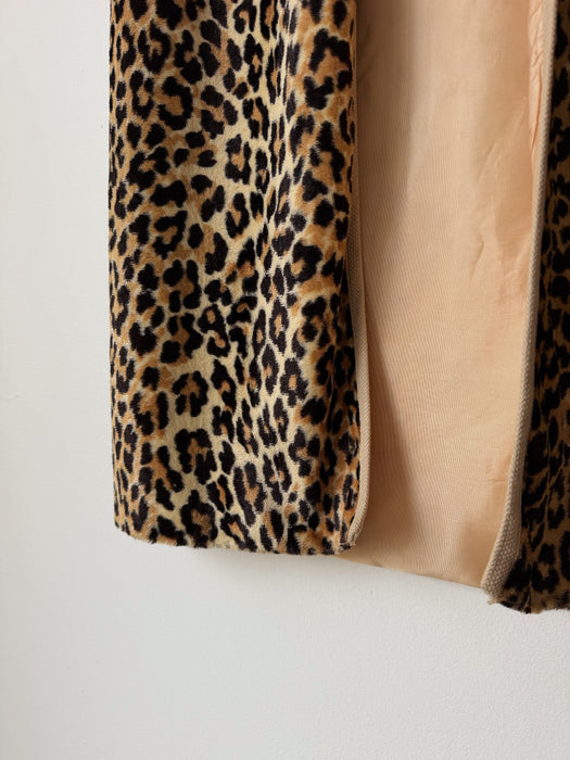 Faux Fur Cheetah Vest | M/L