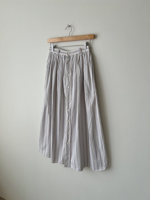 Striped Cotton Skirt | 25