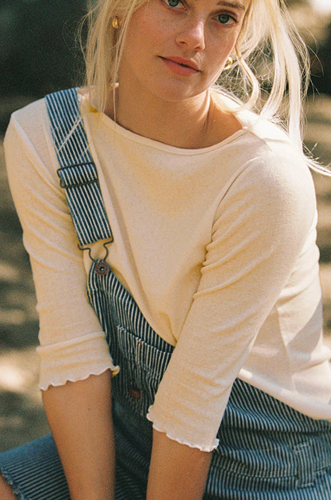 LA Relaxed Ballet Pointelle Tee