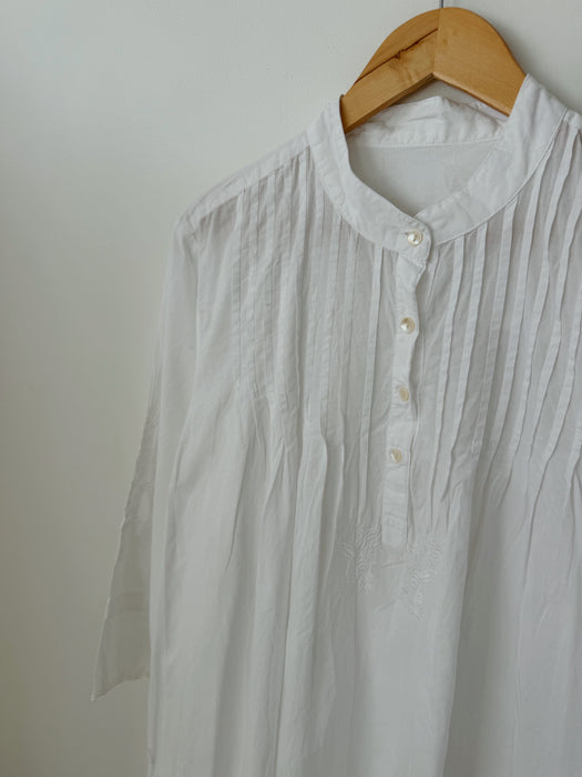 White Cotton Nightgown | M/L