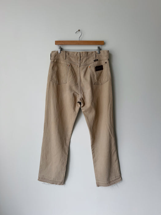 Tan Wranger Denim | 33