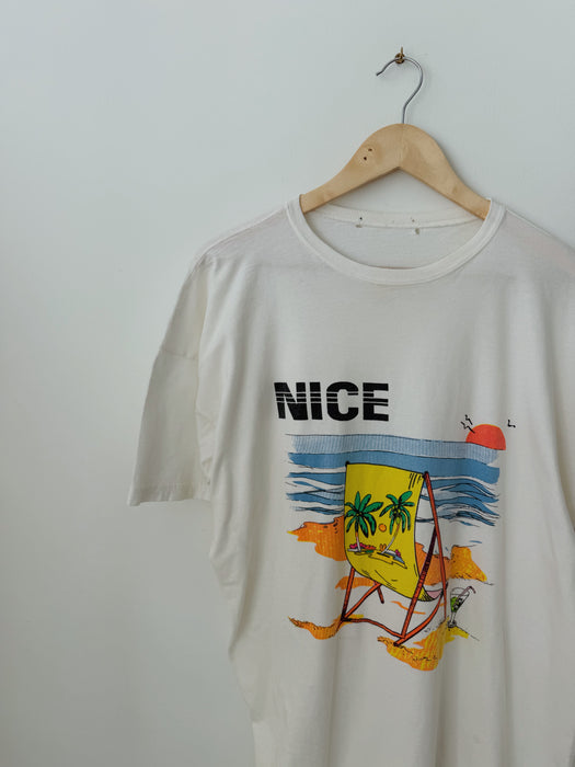Nice France Beach Tee | XL