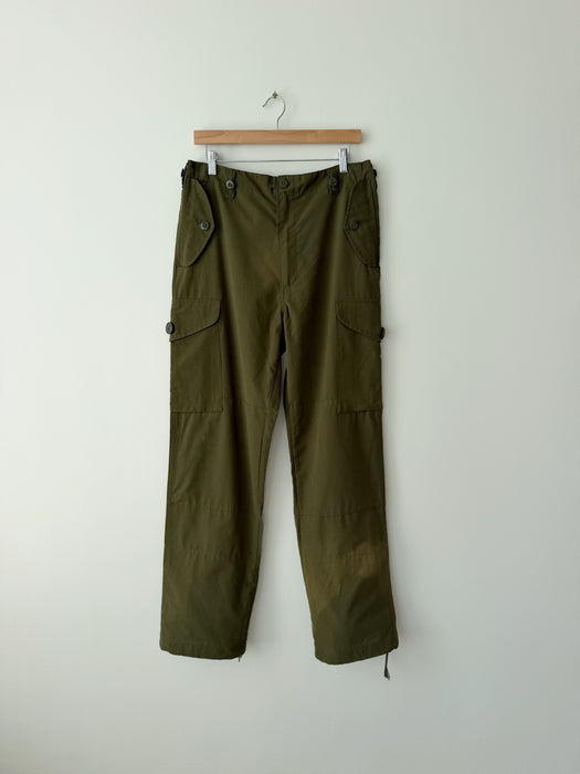 Olive Cargo Pants | 30