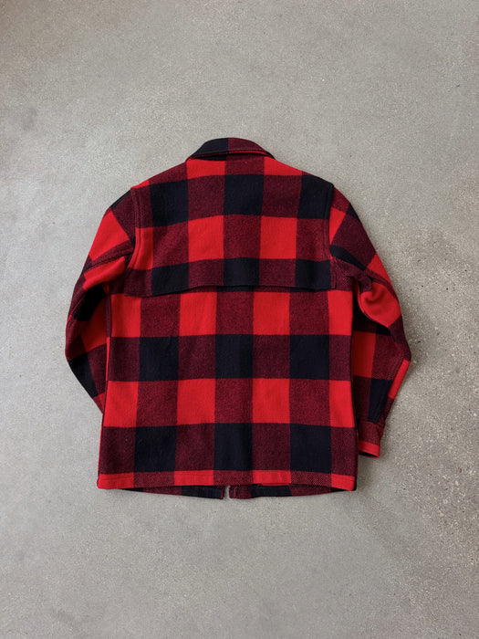 1960's Buffalo Plaid Wool Jacket | L