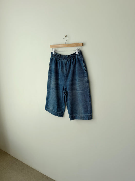Mid Wash Denim Jorts | M