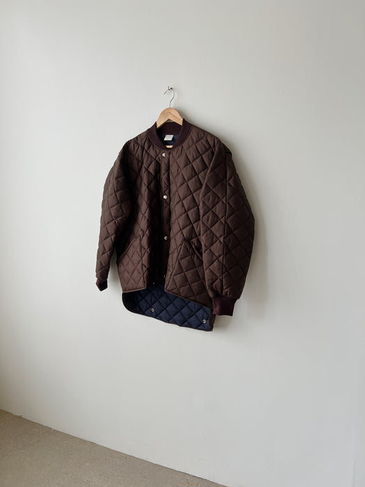 Brown Quilted Jacket | L/XL