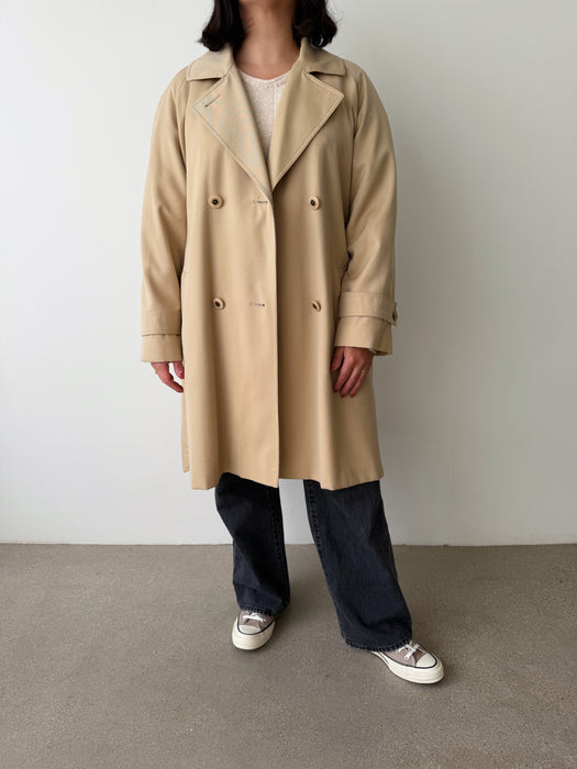 Tan Trench Coat | L