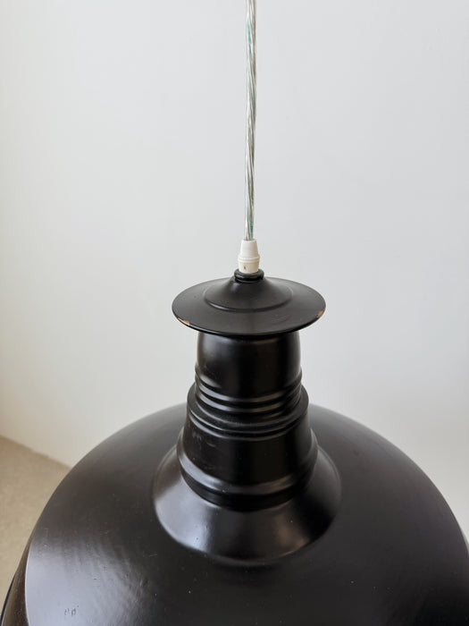 Black Industrial Pendant Light Fixture