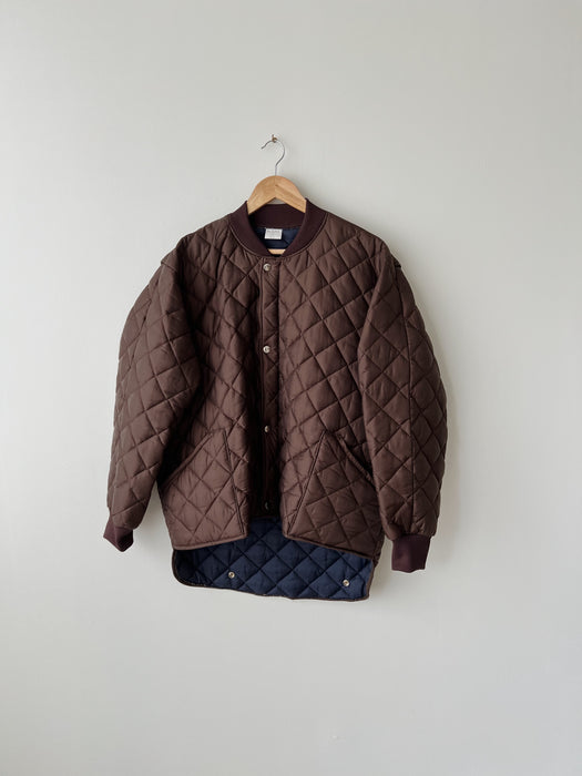 Brown Quilted Jacket | L/XL