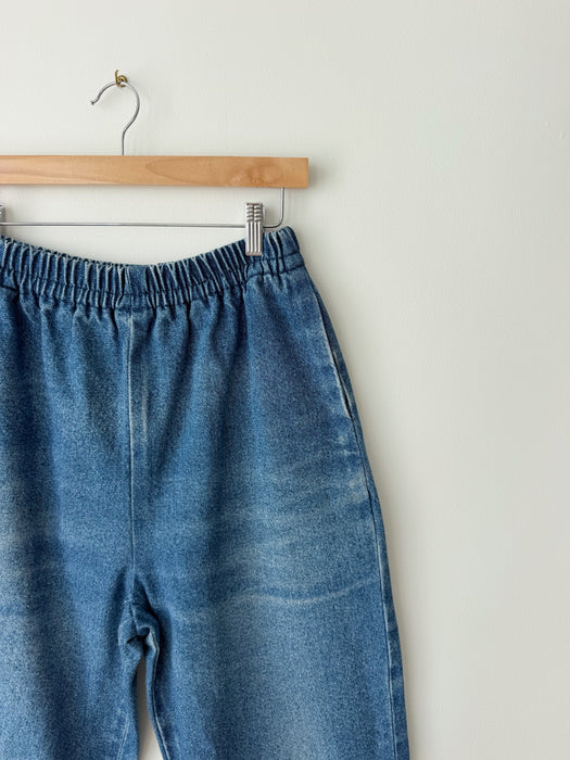 Mid Wash Denim Jorts | M