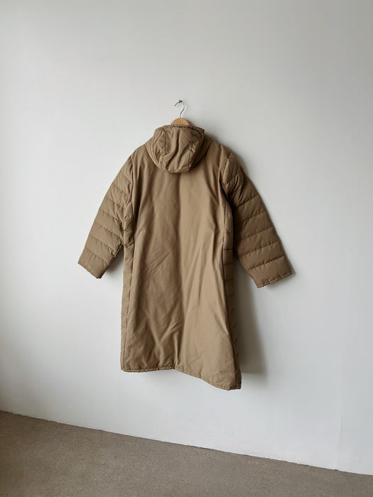 Tan Down Parka | L