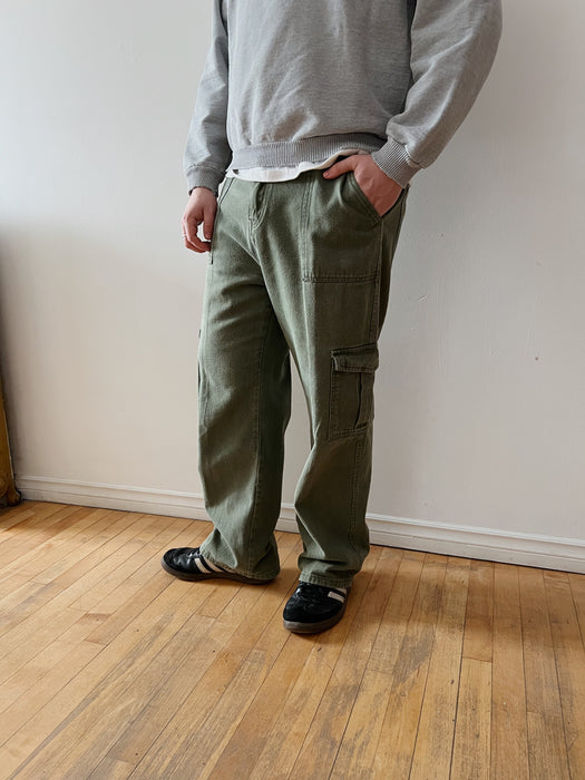 Faded Olive Carpenter Pants | 34