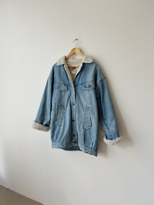 Denim Sherpa Jacket | L/XL