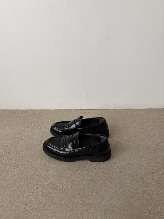 Black Patent Loafers | 7.5