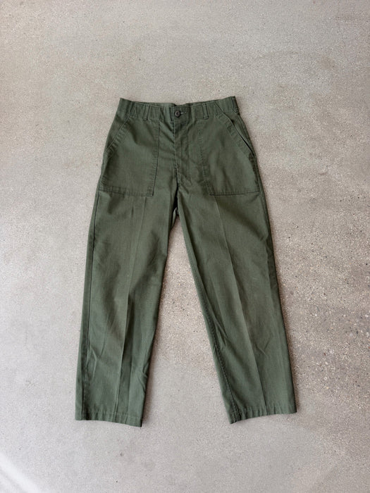 Olive Green Utility Trousers | 32