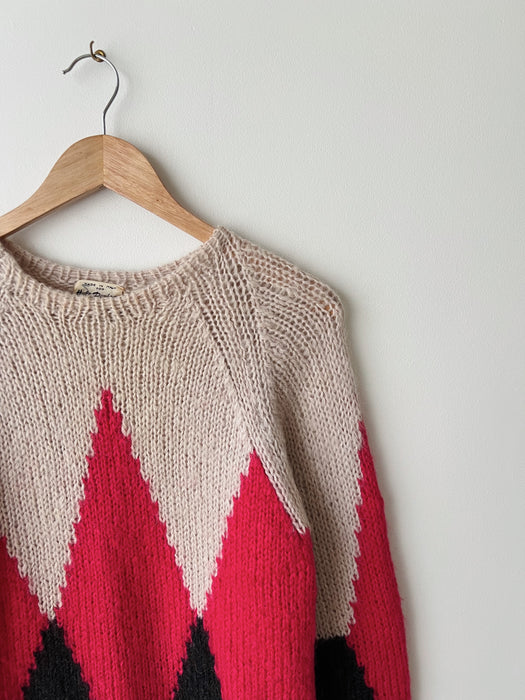 Hand Knit Holt Renfrew Sweater | XS