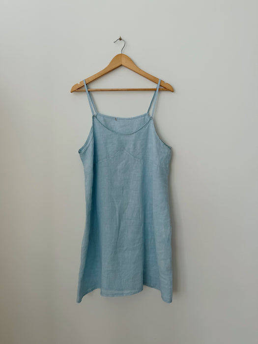 Sky Blue Slip Dress | M