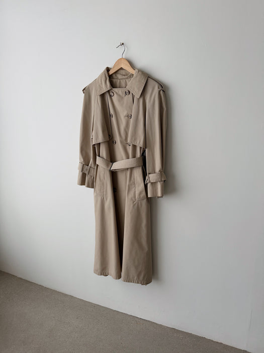 Beige Trench Coat | M