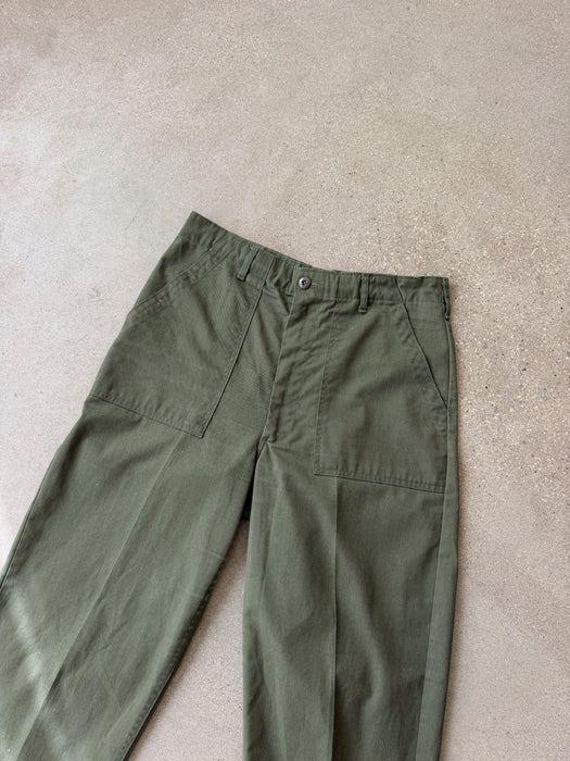 Olive Green Utility Trouser | 34