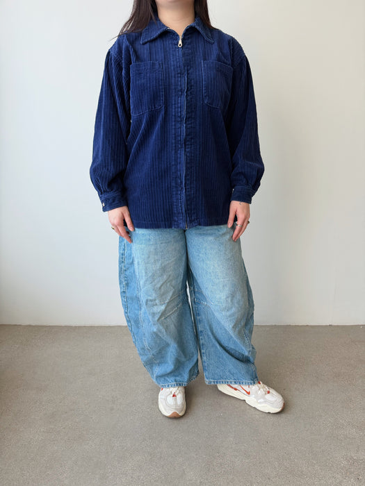 Navy Corduroy Jacket | L