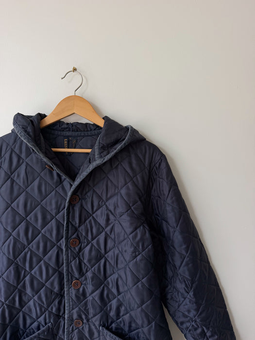 Navy Quilted Jacket | L