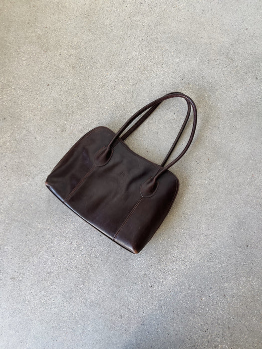 Brown Leather Handbag
