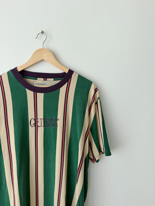Striped Guess Tee | L/XL