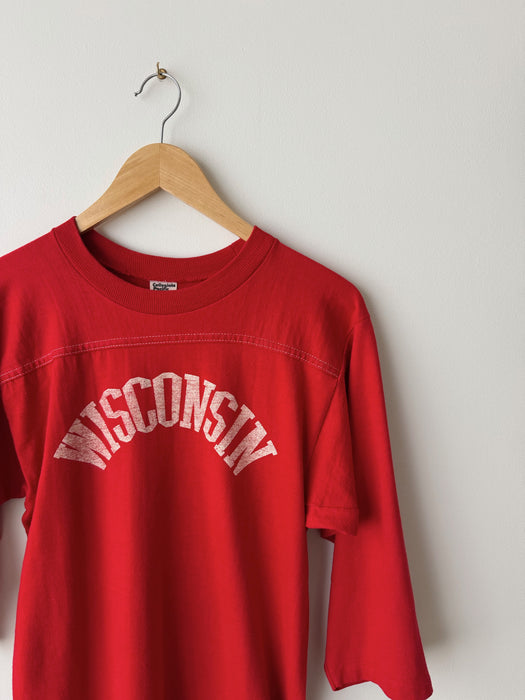 Red Wisconsin Long Sleeve | S/M
