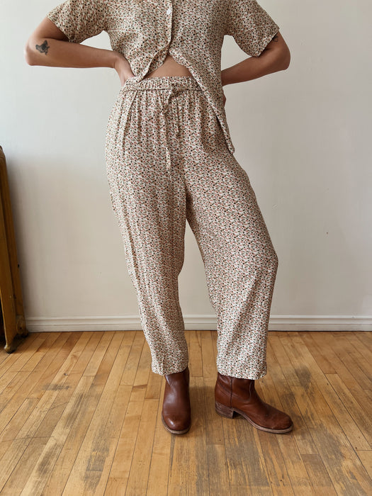 Floral Rayon Set | S/M
