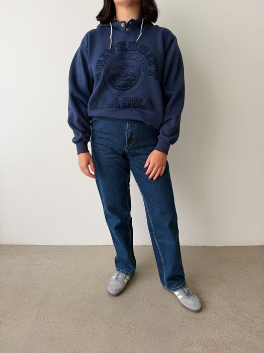 University of Alaska Hooded Sweatshirt | L