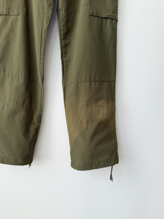 Olive Cargo Pants | 30