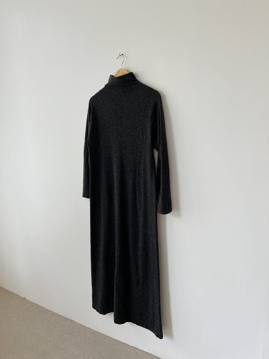 Charcoal Wool Holt Renfrew Dress | L