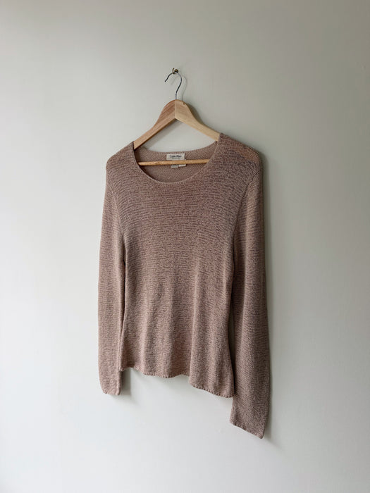 Earl Grey Knit Sweater | M