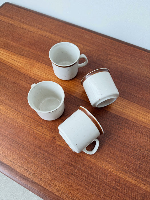 Speckled Stoneware Mug Set | Set of 4