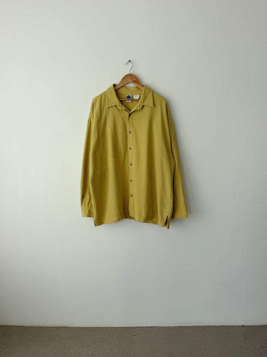 Dijon Cotton Button Up | 2X