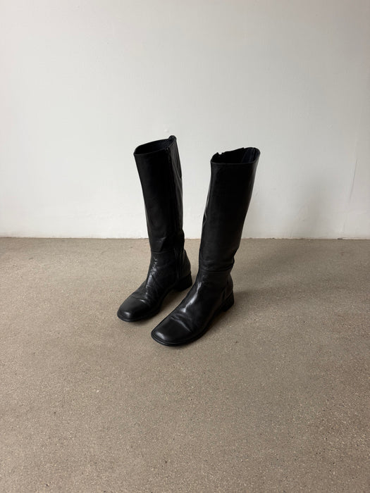 Black Leather Boots | 9