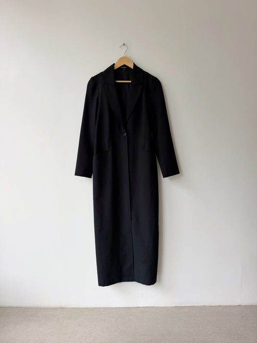 Long Black Blazer | S/M