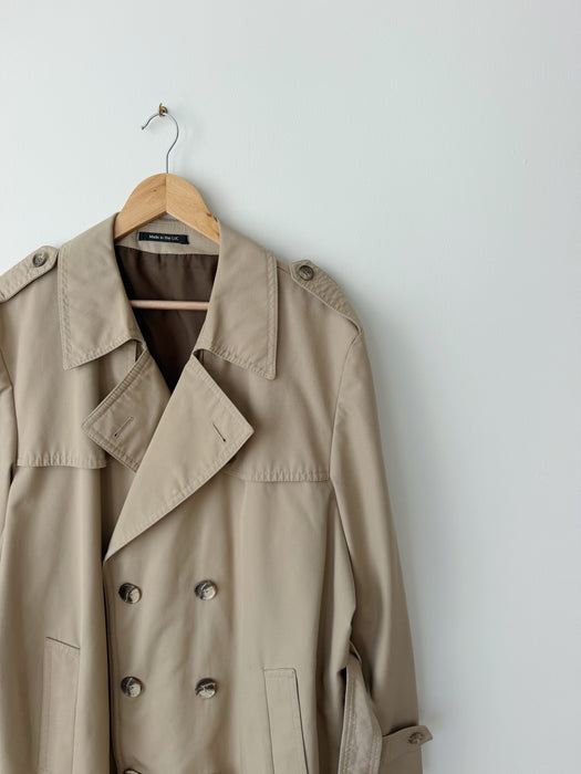 Tan Trench Coat | L