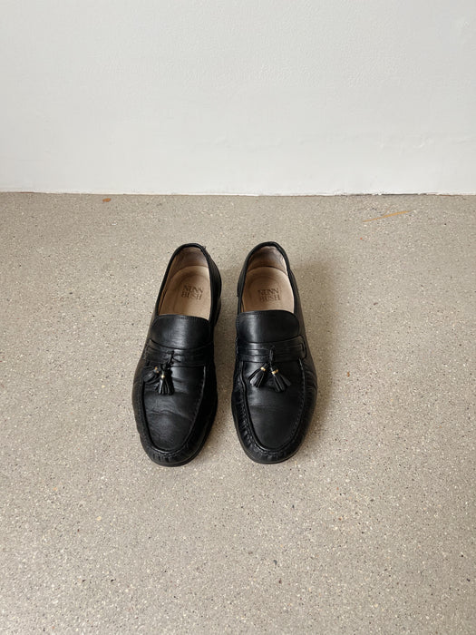 Black Leather Loafers | 8-8.5